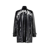 Dsquared² Black Polyethylene Coat